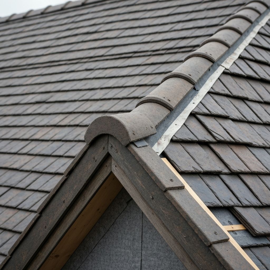 Pitched roof installation detail